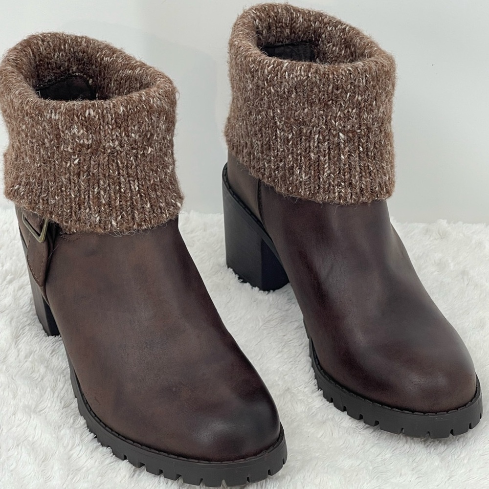 SEYCHELLES LOS ANGELES WOMENS SIZE 8.5 Cozy Brown Ankle Boots